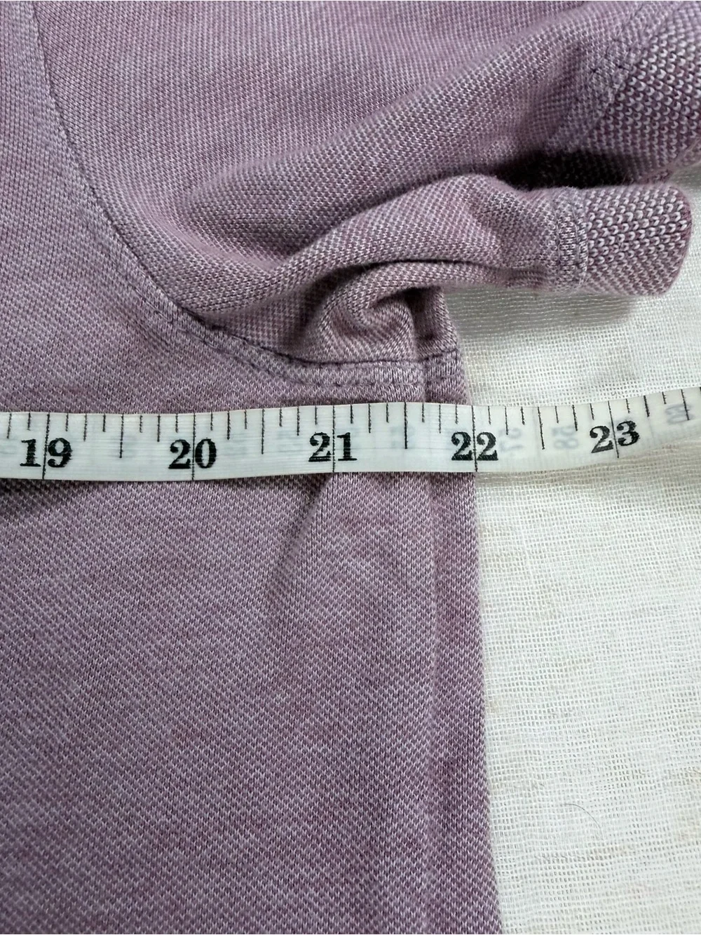 Banana Republic Men's Polo Shirt in Purple